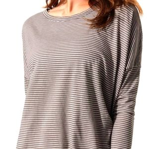 Frank & Eileen Tee Lab Relaxed LS Striped Tee